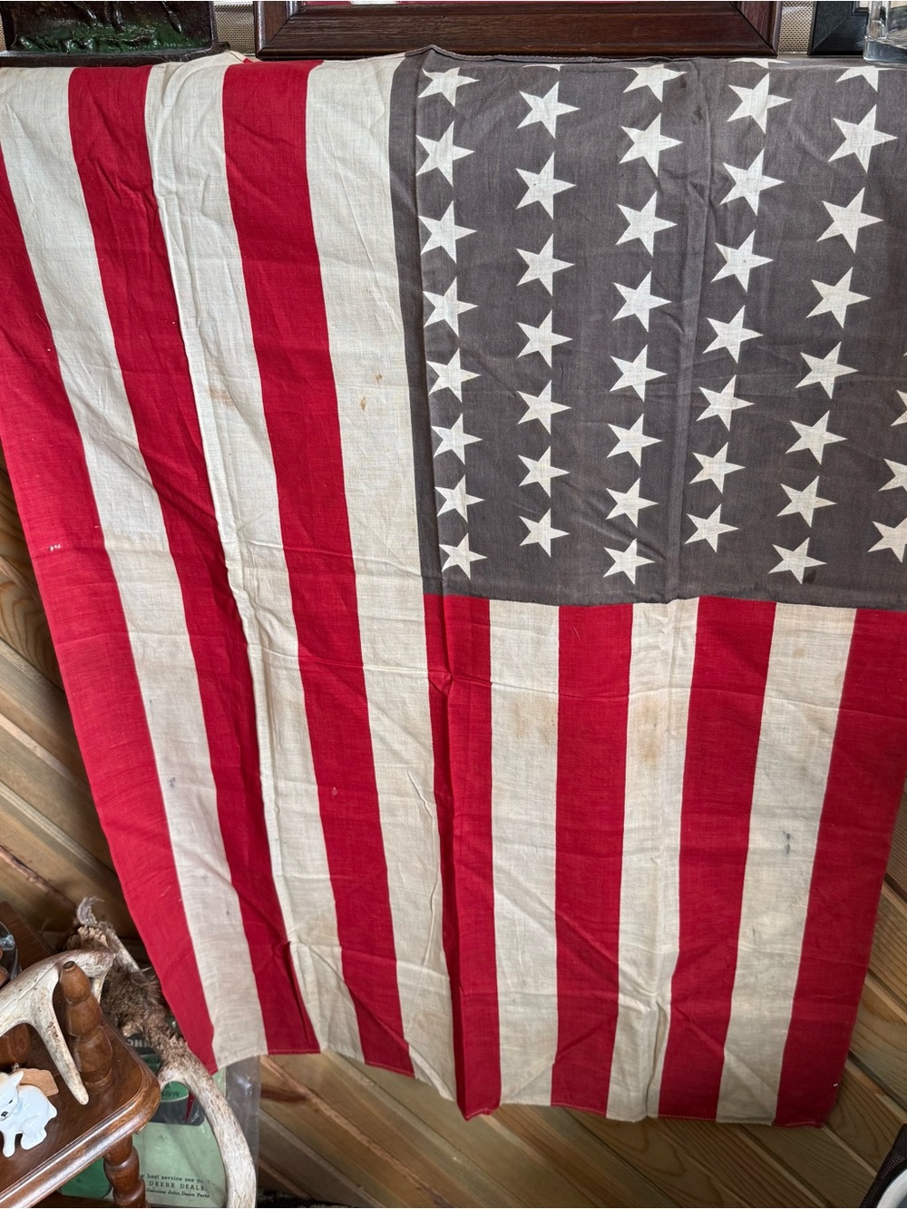 Vintage 48 star American Flag!